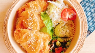 味噌だれのチキンカツ丼