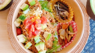 野菜たっぷりのタコライス