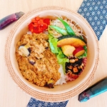 豚ひき肉となすのドライカレー