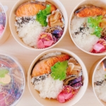 焼き鮭と季節のお惣菜