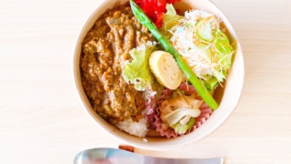 Uber eats ドライカレー