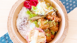 11月17日 鶏の唐揚げ（青じそ入り香味だれ）