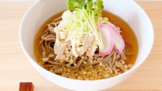 さつきの冷たい肉そば(山形風冷たい肉そば)