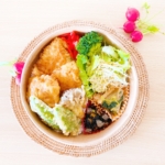 12月14日若鶏と野菜の天丼