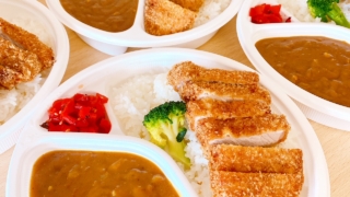 三元豚ロースのカツカレー