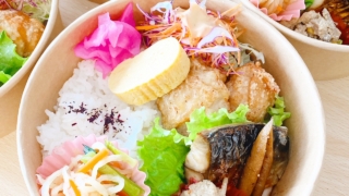 119塩さば焼きと旨塩唐揚げ弁当