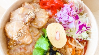 129三元豚ロース　ニンニクみその豚丼