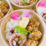 チキン竜田　香味だれ