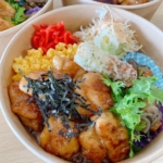 0406炒り卵と照り焼きチキン丼